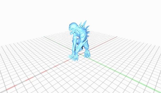 doğdu canavar naix canavarı 3d print model - Mito3D