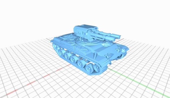 trade federation aat armored attack tank tradefederationaatarmoredattacktank 3d print model - Mito3D