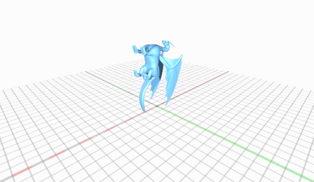 Drachen Drache 3D print model - Mito3D