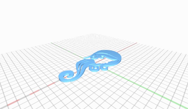 niña patrón 3D print model - Mito3D