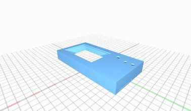 geeetechcom lcd gráfico gabinete caixa prusa 3d print model - Mito3D