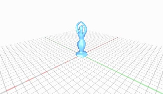 abstract female image abstractfemaleimage 3d print model - Mito3D