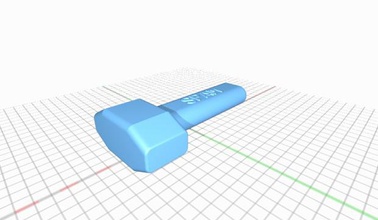spam hamer 3d print model - Mito3D