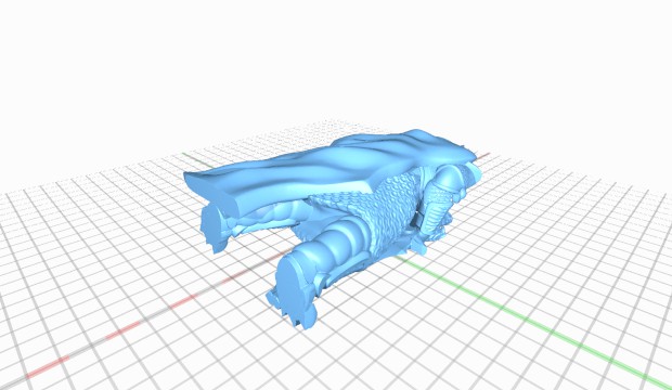 tot Krieger toter 3D print model - Mito3D