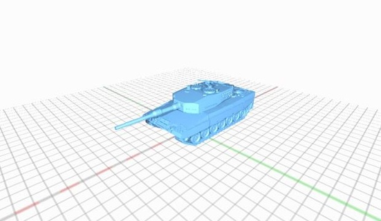leopard 2 - german main tank leopard2germanmaintank 3d print model - Mito3D