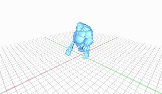 i'll catch eat you mmm delicious orc 3d print model - Mito3D