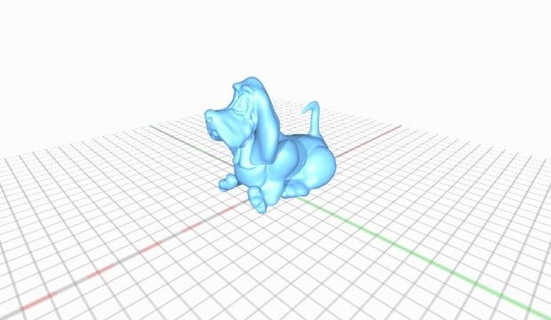 basset chien race chiens bassethound 3d print model - Mito3D