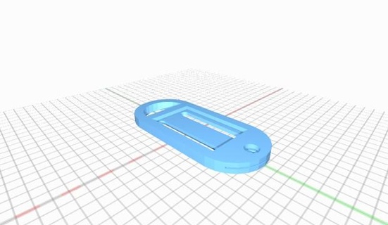 poloh name tag arduino 3dprinting 3ddesign enclosure elecronics 3d print model - Mito3D