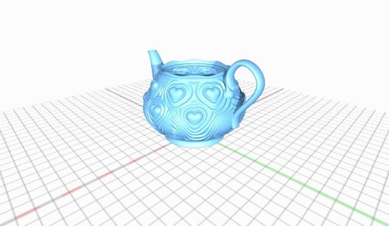 tea-set teaset 3d print model - Mito3D
