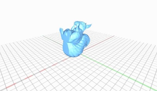 squirrel nuts squirrelwithnuts 3d print model - Mito3D