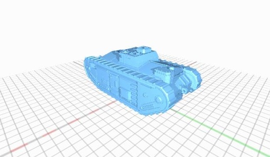 Excelente imperio tanque tanquegranimperio 3d print model - Mito3D