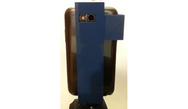 galaxy note ii strong tripod mount case noteii phone 3d print model - Mito3D