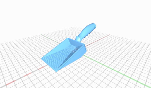 scoop 3D print model - Mito3D