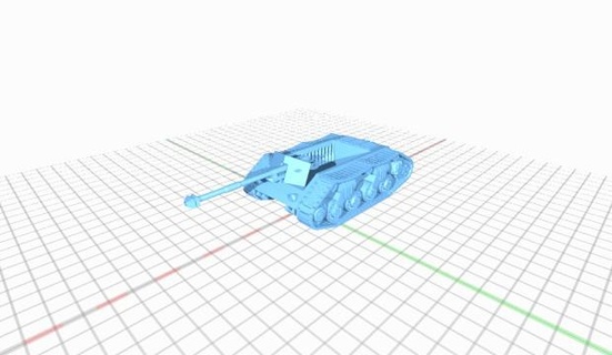 us prototype tank usprototypetank 3d print model - Mito3D