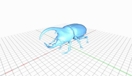 Hercule scarabée hercules 3d print model - Mito3D