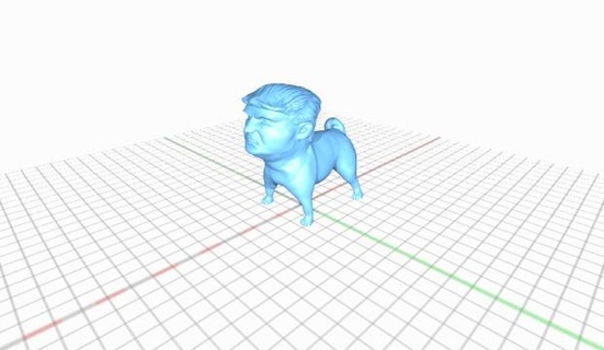 trump dog trumpisadog 3d print model - Mito3D