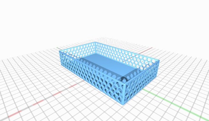 drogheria scatola repables spesa 3d print model - Mito3D
