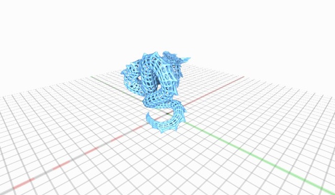 delikli basilisk tekrarlanabilirler basilisk 3d print model - Mito3D