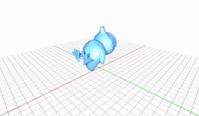 chick - repables 3d print model - Mito3D