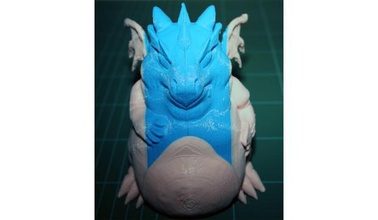 apoyo necesario dragón multiparte multicolor remix 3d print model - Mito3D