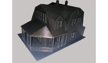 east coast house money box Haus moneybox 3d print model - Mito3D