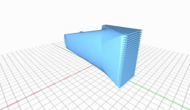 40mm couche buse ventilateur support l'impression seemecnc rostockmaxv2 fan layerfan 3d print model - Mito3D