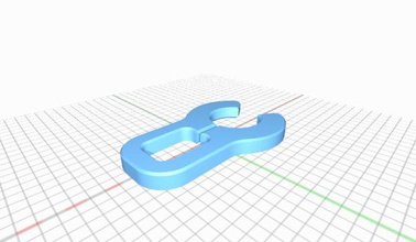 grampo ptc montagem e3d clipe bowden tricklaser 3d print model - Mito3D