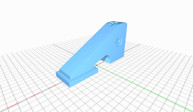 head clamp replacement 3D print model - Mito3D