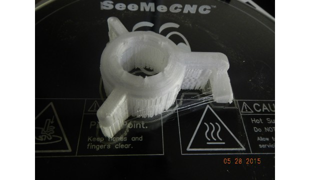 ventilador radial ajuste alojamiento tricklaser luz max 2 3D print model - Mito3D
