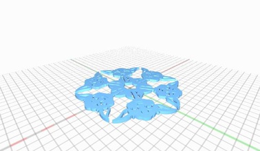yoda fiocco neve ornamento starwars fiocchi natale 3d print model - Mito3D