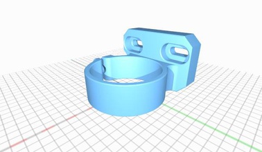aire soporte bomba máx marco metal berdair tricklaser refrigeración 3d print model - Mito3D