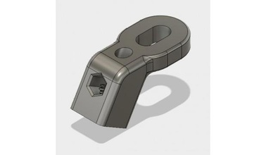 berd-air cooling pipe bracket max metal platform berdair pump tricklaser 3d print model - Mito3D