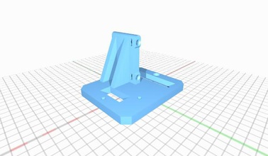 graber ezstruder montieren graberi3 extruder mount 3d print model - Mito3D