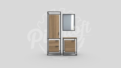 3d modelo loft mobília Piterloft 2f43c10 3d print model - Mito3D