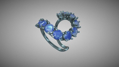 10 diamanti 3d modello loc stampa arqlpires ac32683 3d print model - Mito3D