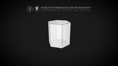 10 prisma hexagonal 3d modelo museu mineralogia petrografia uaic mineralogypetrographymuseum 13c1e1a 3d print model - Mito3D