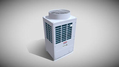 10hp toshiba carrier heat recovery outdoor unit - buy royalty free 3d model lugaria 556e24d 3d print model - Mito3D