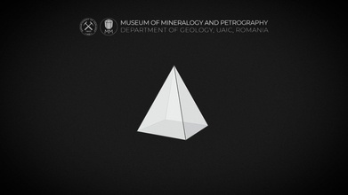 15 tétragonale pyramide 3d modèle musée minéralogie pétrographie uaic mineralogypetrographymuseum de7fb64 3d print model - Mito3D
