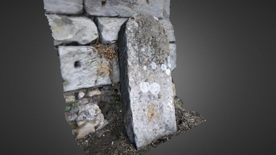 1667 gravestone haddington parish kirk scotland - download free 3d model douglas ledingham douglasledingham 99a9057 3d print model - Mito3D