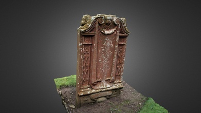 1745 gravestone bolton kirkyard scotland - download free 3d model douglas ledingham douglasledingham 0670d1d 3d print model - Mito3D