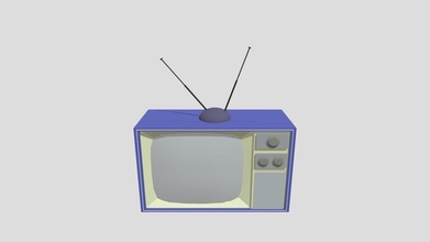 1950 tv - download free 3d model tomas beraldi d7a12b1 3d print model - Mito3D