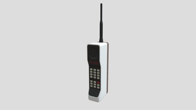1980's phone - buy royalty free 3d model darrenhogan 1eae55c high poly individual keys inspired various phones 80s ready use game animtion scene modelled scale pbr textures normal maps fbx provided zip file 3d print model - Mito3D