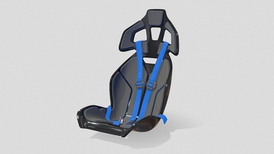 2020 czinger 21c track edition racing seat - 3d model aram boyadzhyan aramab 46b8def 3d print model - Mito3D