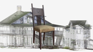 20th século mogno jantar cadeira 3d modelo universidade sul florida bibliotecas usf digital ea20446 3d print model - Mito3D