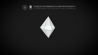 21 ditrigonal dipyramid - 3d model museum mineralogy petrography uaic mineralogypetrographymuseum 904fc1b 3d print model - Mito3D