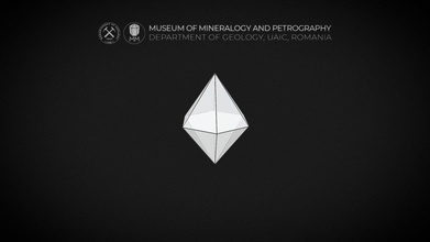 24 hexagonal dipyramide 3d modèle musée minéralogie pétrographie uaic mineralogypetrographymuseum 8740330 3d print model - Mito3D