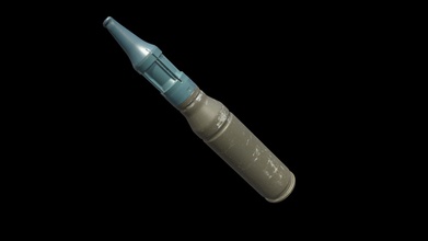 25mm ammunition - 3d model wisconsin crime laboratory wscl e39c148 3d print model - Mito3D