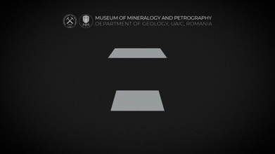 2 pinacoid parallelohedron - 3d model museum mineralogy petrography uaic mineralogypetrographymuseum 325b457 3d print model - Mito3D