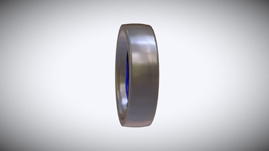 3d, modello, anello flessibile - modello 3d elias3d 53a8b9d progettato nane adam materiale argento nylon più anelli http naneadamde il & restauratoren digitusarte 3d-modello 3d print model - Mito3D