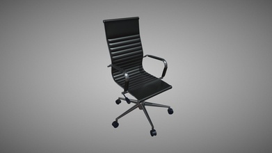 3d alluminium back chair - download free model aaditya bhardwaj bhaaditya 7530173 high nice looking designer great interior design office home features everything named logically poly files saved obj fbx 3ds max good topology easy use 3d print model - Mito3D
